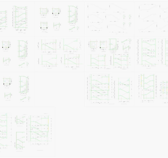 多种楼梯CAD源文件