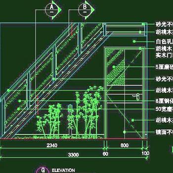 CAD之复式住宅