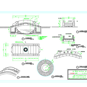 小桥施工cad详图