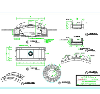 小桥施工cad详图