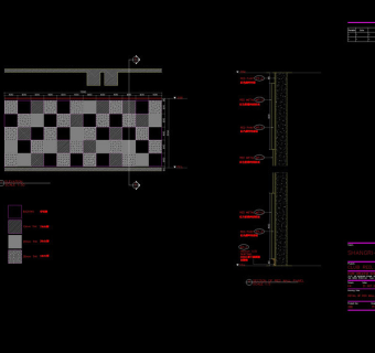 红色娱乐区cad图纸