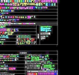 CAD平面立面常用图库
