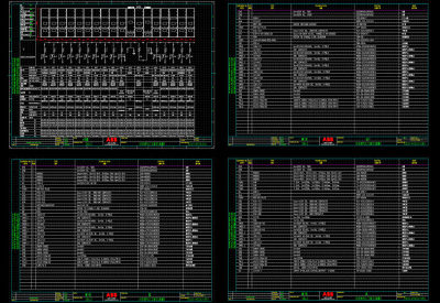 ABB中压开关柜图纸CAD图纸