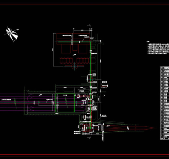 输煤系统CAD机械图纸