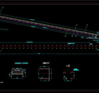 皮带运输机CAD机械图纸