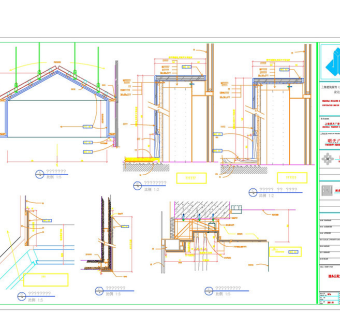 房间内部节点cad图纸