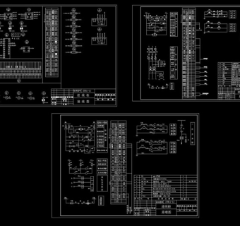 电气二次图纸CAD图纸