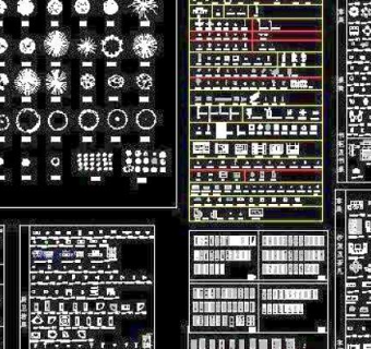 CAD室内装饰模块总库