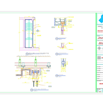 酒店楼道节点cad图纸