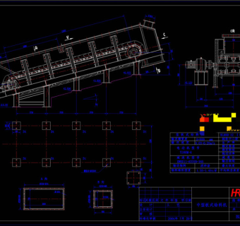 板喂机CAD机械图纸
