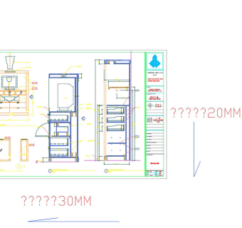 楼房楼梯节点大样cad图稿