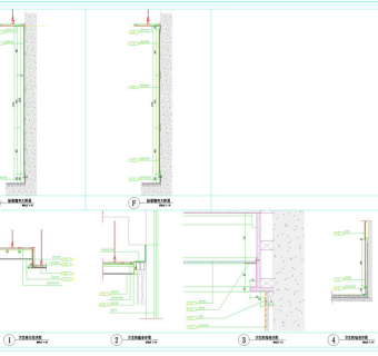 酒店节点大样cad图纸