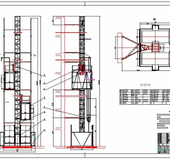 施工升降机CAD详图