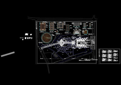 某公园全套景观cad图稿