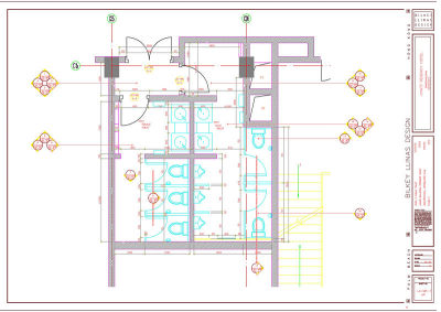 会议厅卫生间cad图纸