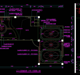天花图cad图纸