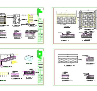 北京翠海明珠CAD景观图纸