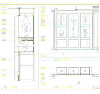 公寓大楼卧室cad图纸