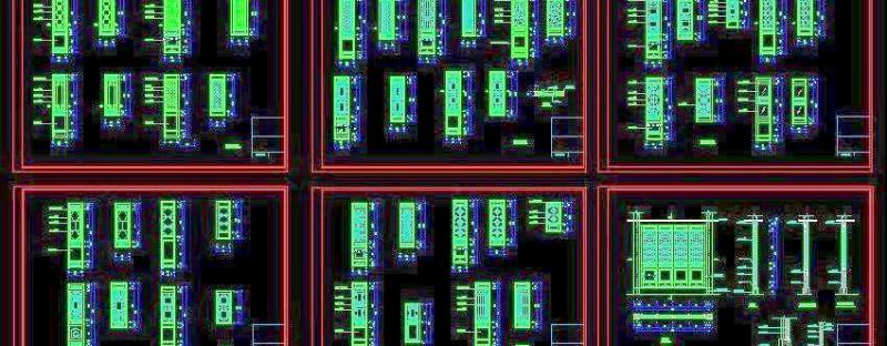 常用门窗图库CAD素材