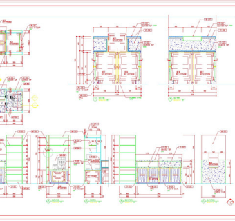 熟食店及酒吧cad图纸