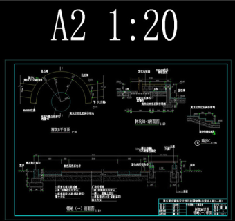 景观大样CAD景观图纸