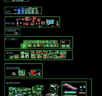 各种材料接口CAD详图大全免费下载