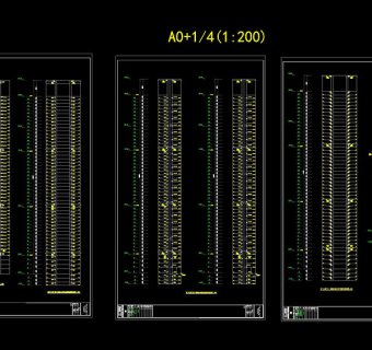 排烟排风cad图纸