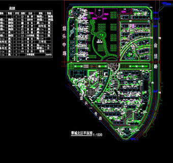 种植CAD景观图纸