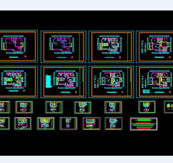 裕锦园15号楼家居CAD装修图纸