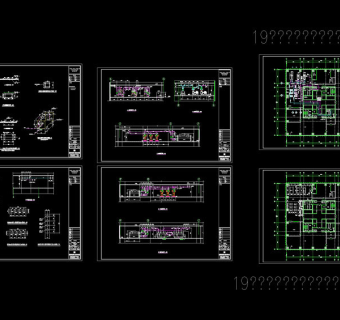 19层机房修改cad图纸