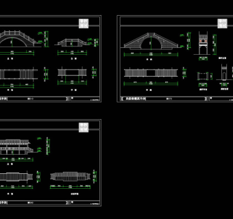 桥cad图纸