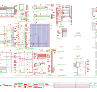 酒店施工装修节点大样cad图纸