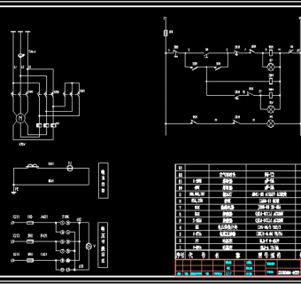 37KW星三角起动动力柜CAD图纸