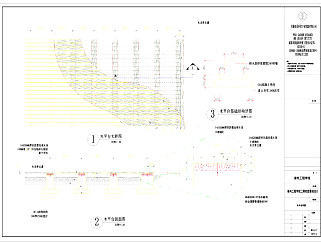 亲水木平台详图CAD景观图纸