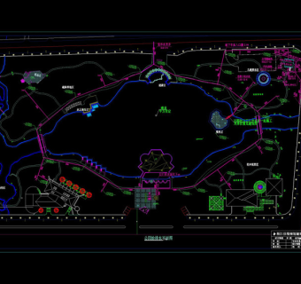 嘉兴秀洲公园cad图纸