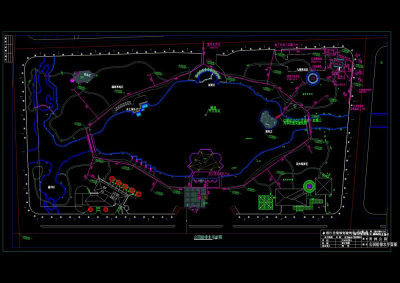 嘉兴秀洲公园cad图纸