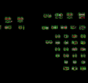闽都大庄园别墅cad平面图