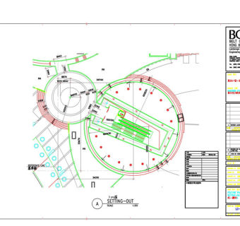 城市广场平面CAD景观图纸