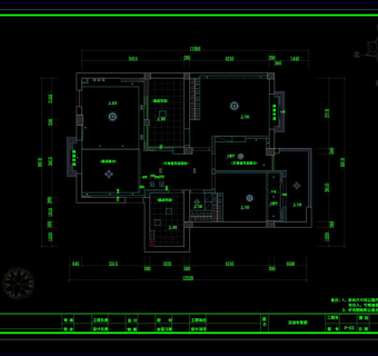 现代温馨家装cad图纸
