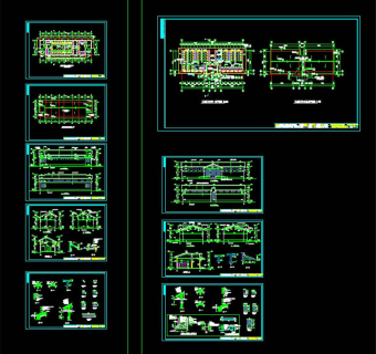 建筑CAD景观图纸