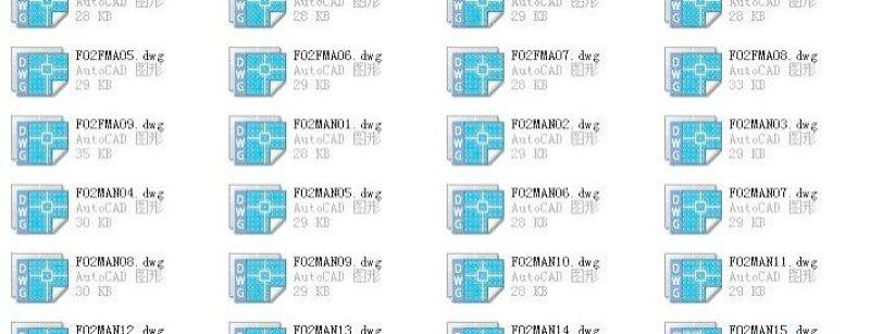 建筑CAD常用千种图块之详细立面人-模特