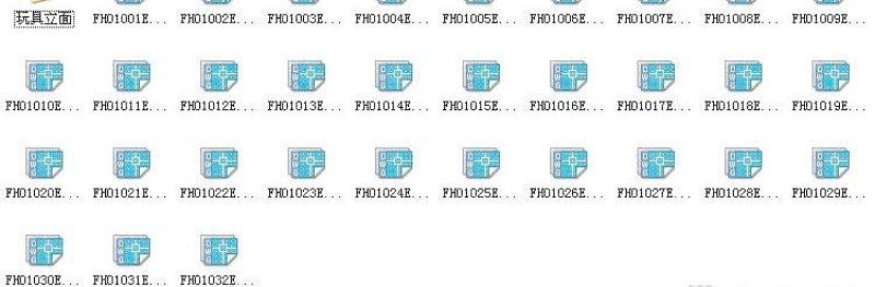 建筑CAD常用千种图块之玩具