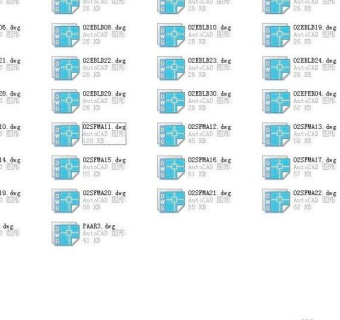 建筑CAD常用千种图块之人物剪影