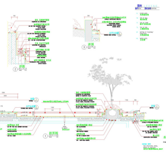 地浦东三林建筑图CAD景观图纸
