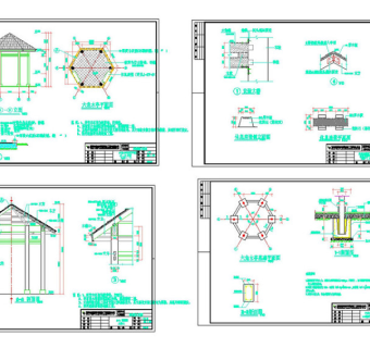 花园施工图CAD建筑图纸