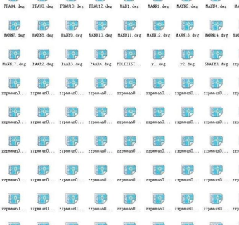 建筑CAD常用千种图块之人物