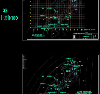 深圳市花园施工图CAD建筑图纸