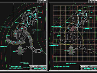 深圳市花园施工图CAD建筑图纸
