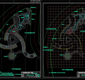 深圳市花园施工图CAD建筑图纸