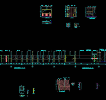 大厅休息区cad图稿素材